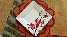 Load image into Gallery viewer, Indonesia Coventry Porcelain Fine Red Flower Plate