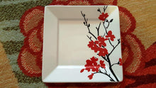 Load image into Gallery viewer, Indonesia Coventry Porcelain Fine Red Flower Plate