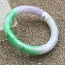 Load image into Gallery viewer, 10% OFF- 56/57/58mm Certified Natural 3 Color Jadeite Emerald A*Jade HandCarved Bangle x2058