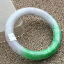 Load image into Gallery viewer, 10% OFF- 56/57/58mm Certified Natural 3 Color Jadeite Emerald A*Jade HandCarved Bangle x2039