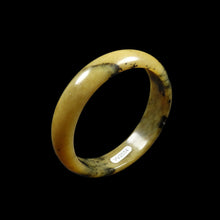 Load image into Gallery viewer, 10% OFF- 58/59/60mm Certified Natural Yellow Black Brown Emerald A*Jade HandCarved Bangle VV2534