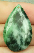 Load image into Gallery viewer, 10% OFF- Certified Natural Jadeite Emerald A*Jade HandCarved Water Drop Pendant N6103