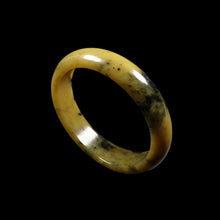 Load image into Gallery viewer, 10% OFF- 58/59/60mm Certified Natural Yellow Black Brown Emerald A*Jade HandCarved Bangle VV2534