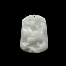Load image into Gallery viewer, 10% OFF- Certified Natural Jadeite Emerald A*Jade HandCarved Pig Pendant猪 X1209