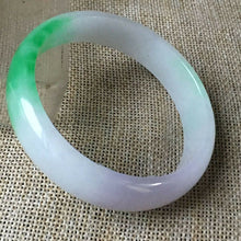 Load image into Gallery viewer, 10% OFF- 58/59/60mm Certified Natural 3 Color Jadeite Emerald A*Jade HandCarved Bangle ZZ218355