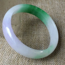 Load image into Gallery viewer, 10% OFF- 58/59/60mm Certified Natural 3 Color Jadeite Emerald A*Jade HandCarved Bangle ZZ218355