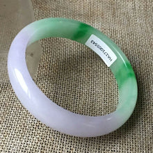 Load image into Gallery viewer, 10% OFF- 56/57/58mm Certified Natural 3 Color Jadeite Emerald A*Jade HandCarved Bangle HA5543