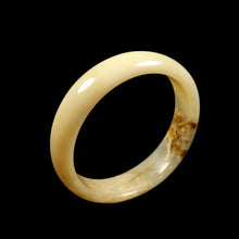 Load image into Gallery viewer, 10% OFF- 58/59/60mm Certified Natural Yellow Brown Jadeite Emerald A*Jade HandCarved Bangle VV2702