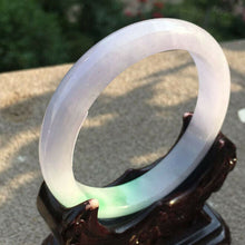 Load image into Gallery viewer, 10% OFF- 57/58/59mm Certified Natural 3 Color Jadeite Emerald A*Jade HandCarved Bangle x2077