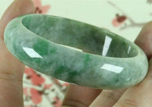 Load image into Gallery viewer, 10% OFF- 56/57/58mm Certified Natural Jadeite Emerald A Jade Bangle A1940