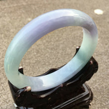 Load image into Gallery viewer, 10% OFF- 55/56/57mm Certified Natural Lavender Jadeite Emerald A*Jade HandCarved Bangle x4005 with Gift Box