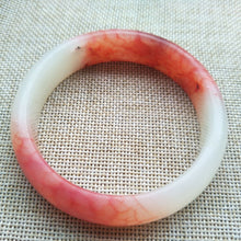 Load image into Gallery viewer, 10% OFF- 58/59/60mm Certified Natural Red Emerald A*Jade HandCarved Round Bangle X9988