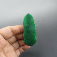 Load image into Gallery viewer, 10% OFF- Certified Natural Ice Green Jadeite Emerald A Jade HandCarved Guanyin Pendant A1940