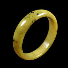 Load image into Gallery viewer, 10% OFF- 57/58/59mm Certified Natural Yellow Emerald A Jade HandCarved Bangle V3029