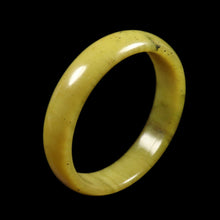 Load image into Gallery viewer, 10% OFF- 57/58/59mm Certified Natural Yellow Emerald A Jade HandCarved Bangle V3029