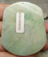 Load image into Gallery viewer, 10% OFF- Certified Natural Jadeite Emerald A*Jade Handcarved Tree-Mountain-River Pendant N9191