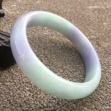 Load image into Gallery viewer, 10% OFF- 56/57/58mm Certified Natural Jadeite Emerald A*Jade HandCarved Bangle GX3024