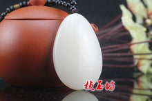 Load image into Gallery viewer, Certified Natural White Jade HandCarved Kuanyin Pendant