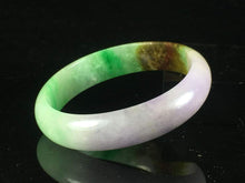 Load image into Gallery viewer, 10% OFF- 56/57/58mm Certified Natural Jadeite Emerald A*Jade HandCarved Bracelet Bangle GX632