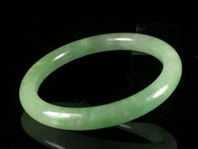 Load image into Gallery viewer, 10% OFF- 56/57/58mm Certified Natural Jadeite Emerald A*Jade HandCarved Round Bracelet Bangle GX287