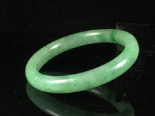 Load image into Gallery viewer, 10% OFF- 55/56/57mm Certified Natural Jadeite Emerald A*Jade HandCarved Round Bracelet Bangle GX284