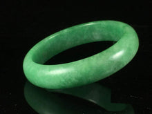 Load image into Gallery viewer, 10% OFF- 57/58/59mm Certified Natural Jadeite Emerald A*Jade HandCarved Bracelet Bangle GX628