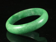 Load image into Gallery viewer, 10% OFF- 57/58/59mm Certified Natural Jadeite Emerald A*Jade HandCarved Bracelet Bangle GX628