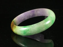Load image into Gallery viewer, 10% OFF- 56/57/58mm Certified Natural Jadeite Emerald A*Jade HandCarved Bracelet Bangle GX632