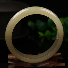 Load image into Gallery viewer, 10% OFF- 57/58/59mm Certified Natural Emerald Xiu A*Jade HandCarved Bangle VV4779