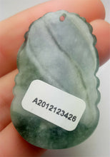 Load image into Gallery viewer, 10% OFF- Certified Natural Jadeite Emerald A*Jade HandCarved Lucky Ox Cow Pendant A3426
