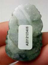 Load image into Gallery viewer, 10% OFF- Certified Natural Jadeite Emerald A*Jade HandCarved Lucky Horse Pendant A3405