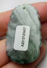 Load image into Gallery viewer, 10% OFF- Certified Natural Jadeite Emerald A*Jade HandCarved Lucky Snake Pendant A3407