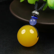 Load image into Gallery viewer, 10% OFF- Certified Natural Jadeite Emerald A Jade Bead Pendant-Necklace with Gift Box