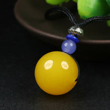 Load image into Gallery viewer, 10% OFF- Certified Natural Jadeite Emerald A Jade Bead Pendant-Necklace with Gift Box