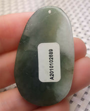 Load image into Gallery viewer, 10% OFF- Certified Natural Oily Green Jadeite Emerald A*Jade HandCarved Beautiful Landscape Pendant A2689