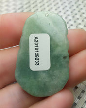 Load image into Gallery viewer, 10% OFF- Certified Natural Jadeite Emerald A*Jade HandCarved Lucky Tiger Pendant A9233