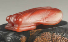 Load image into Gallery viewer, 10% OFF- Certified Natural Jadeite Emerald Jade Handcarved Cicada Pendant《Grade A》NO.C855