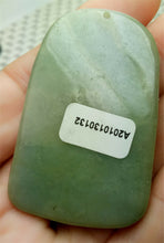 Load image into Gallery viewer, 10% OFF- Certified Natural Jadeite Emerald A*Jade HandCarved Blessing Guan Gong God Jade Pendant A0132