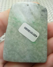 Load image into Gallery viewer, 10% OFF- Certified Natural Jadeite Emerald A*Jade HandCarved Beautiful Landscape Jade Pendant A0080