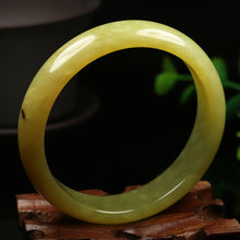 Load image into Gallery viewer, 57/58/59mm Certified Natural Emerald Xiu Jade*A Handcarved Bangle VV4931