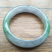 Load image into Gallery viewer, 10% OFF- 56/57/58mm Certified Natural 3 Color Jadeite Emerald A*Jade Handcarved Bangle HA3909